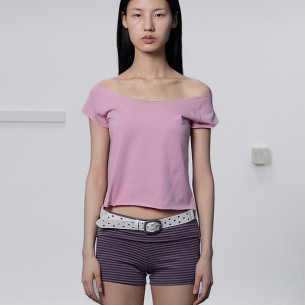 세릭 DEEP ROUND HALF TOP / PINK