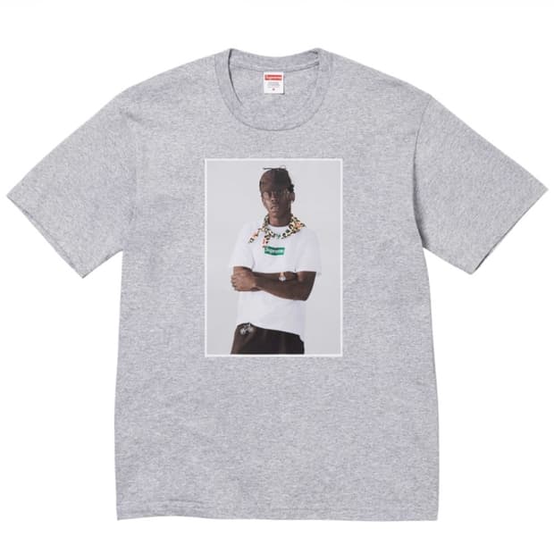 (M)슈프림 타일러 더 크리에이터 티셔츠 그레이