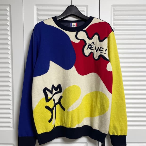 까스텔바작 방풍 니트