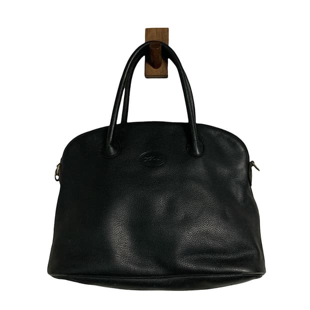 롱샴 빈티지 가죽 토트백 Made in France