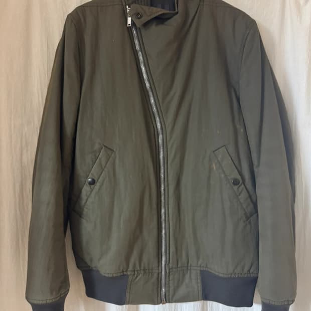 46) 릭오웬스 사선 ma-1 봄버