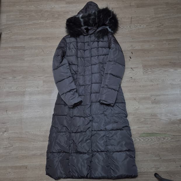 RYAN 블루라벨 여성 프리미엄 럭셔리 퍼후드 롱패딩 점퍼 (55)