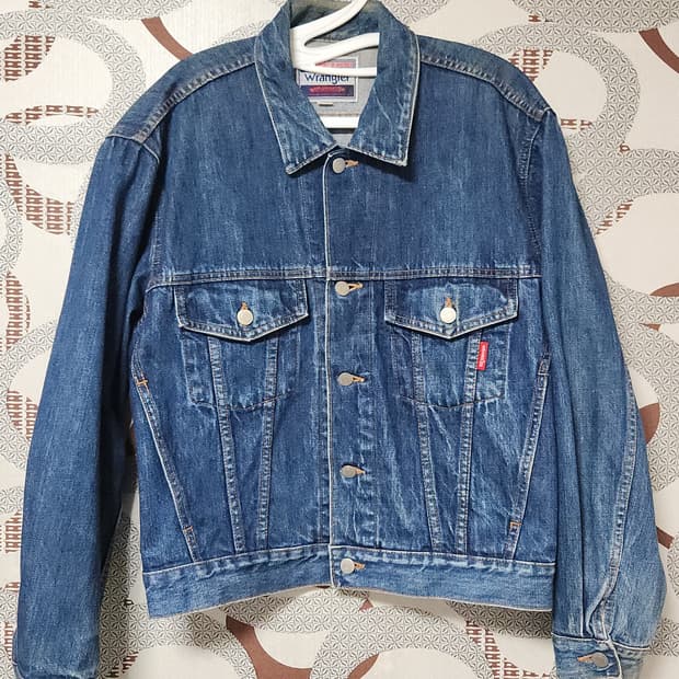 90s 랭글러 데님 자켓 m