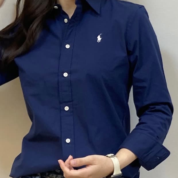 [새 상품] 폴로 랄프로렌 포플린 셔츠 s