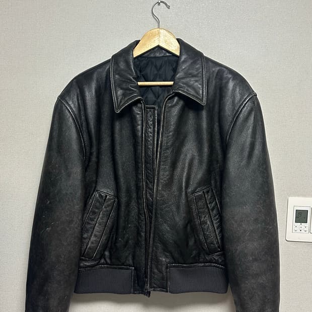엘무드 아머 카우하이드 레더자켓 46사이즈 판매