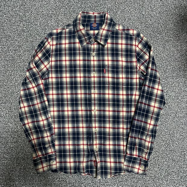 (M) 디키즈 체크 셔츠 남방