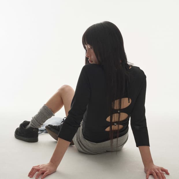 코이세이오 백서클 BACK CIRCLE CAPRI SLEEVES 