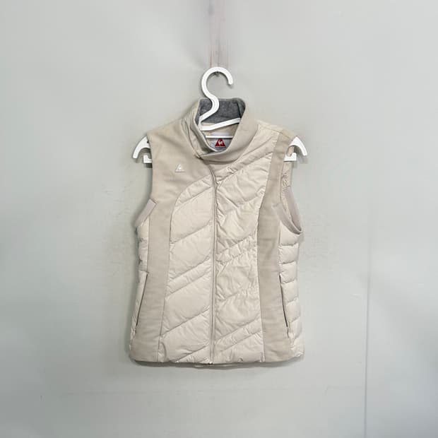 르꼬끄 여성 골프 구스다운 패딩조끼 85