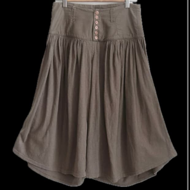 [Kapital] Khaki Brown Culottes Pants