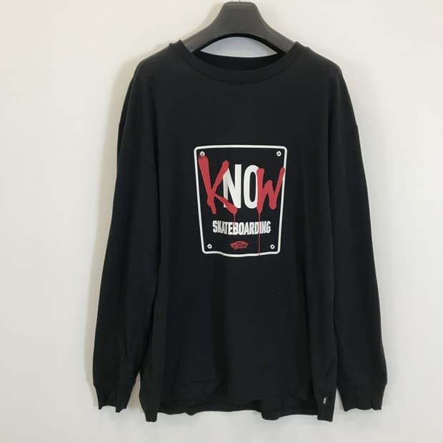 반스 VANS 오버사이즈 롱슬리브 [XL]