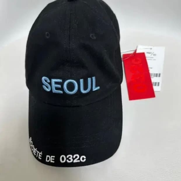 032c seoul 서울 캡 모자 새상품(bts rm 랩몬)