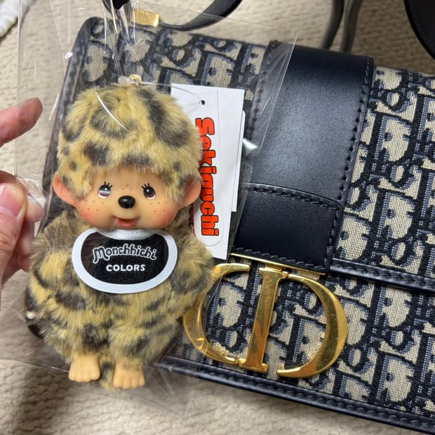 새상품) 레오파드 호피몬치치 키링