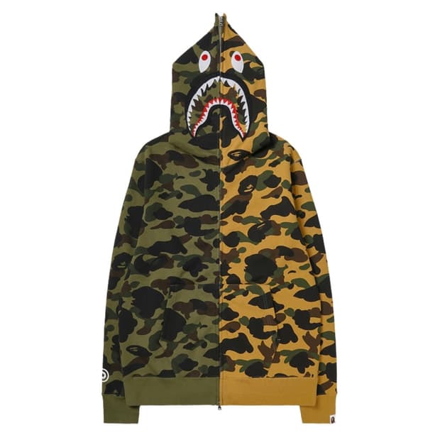 베이프 후드집업 L