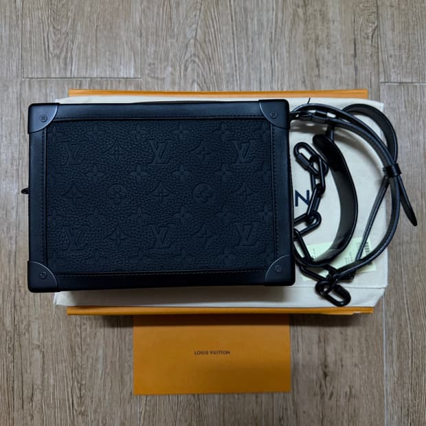 루이비통 소프트 트렁크 버질 아블로 토뤼옹 모노그램 블랙