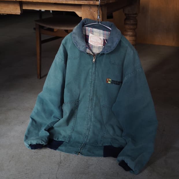 1980's vintage duck canvas jacket 