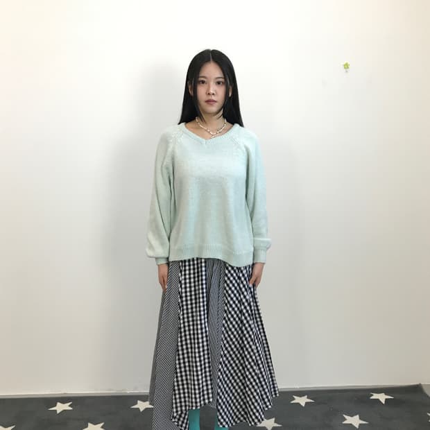 Jpn Mint Acrylic Sweaters