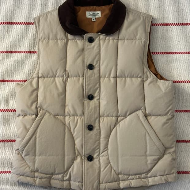 와일드브릭스 패딩 조끼 베스트 (M)