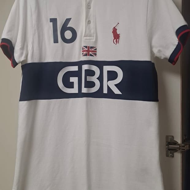 폴로 랄프로렌 남아 카라티 화이트 90