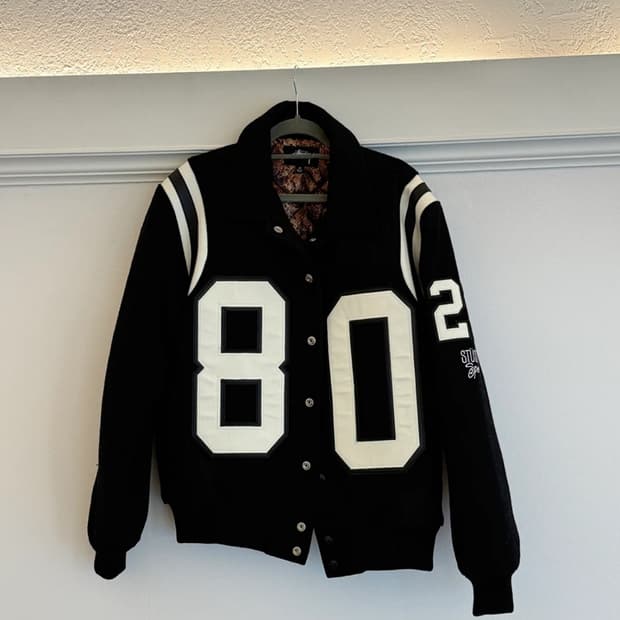 스투시 바시티 자켓