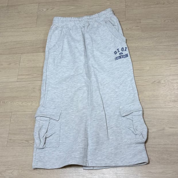 오아이오아이 UNION SWEAT LONG SKIRT 롱 스커트 S