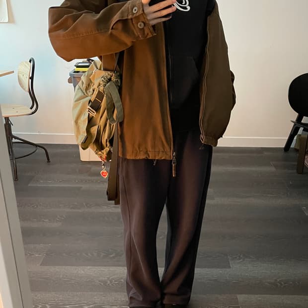 vtg padded work jacket