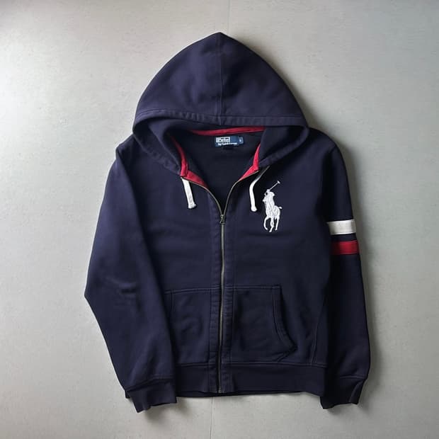 폴로 빅포니 후드집업