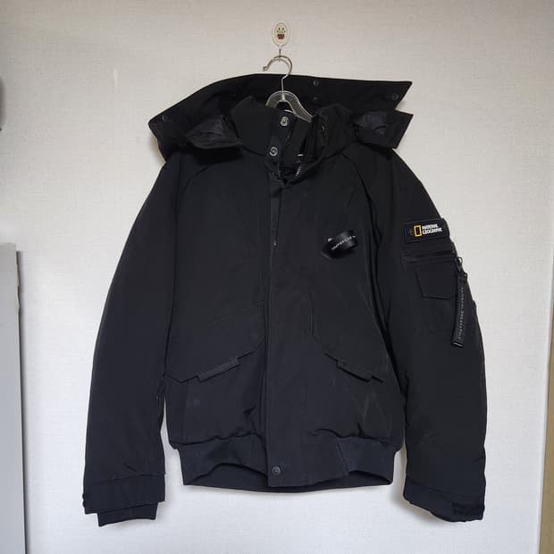 내셔널지오그래픽 오리털 패딩 110