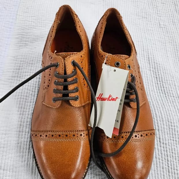 250)호킨스 남성 소가죽 구두