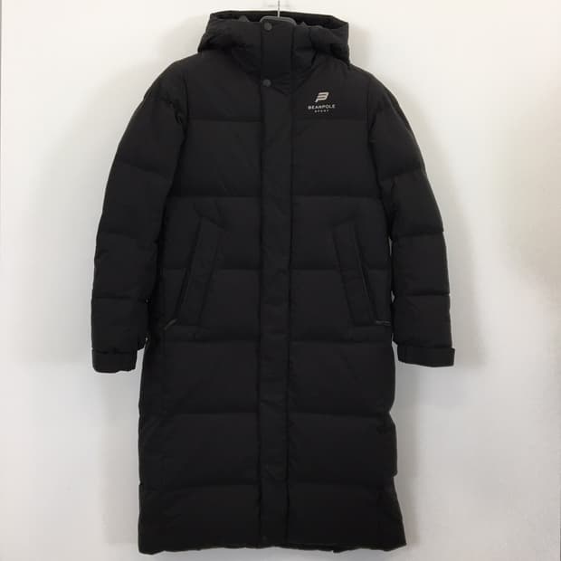 빈폴 덕다운 롱패딩 여성 85 블랙 