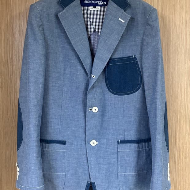 준야 와타나베 꼼데가르송 면 자켓 L