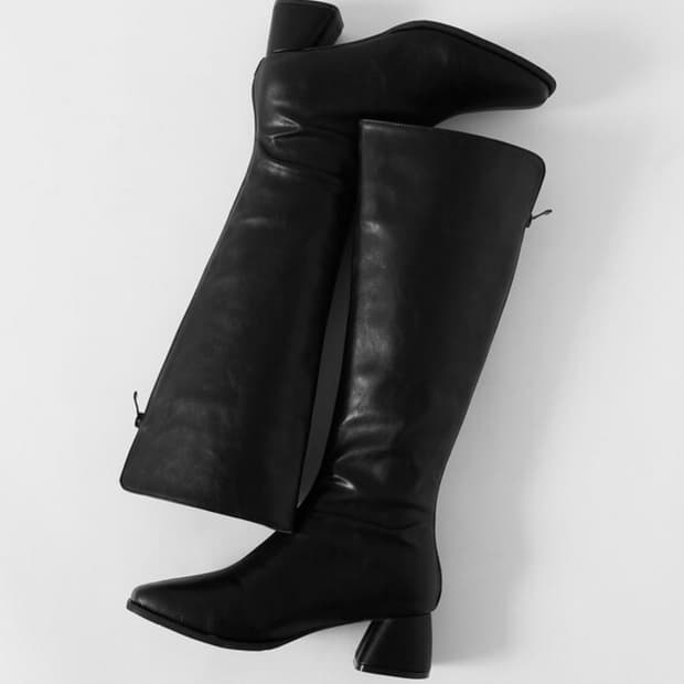 착한구두 페르드 컷아웃 롱부츠 245 플러스