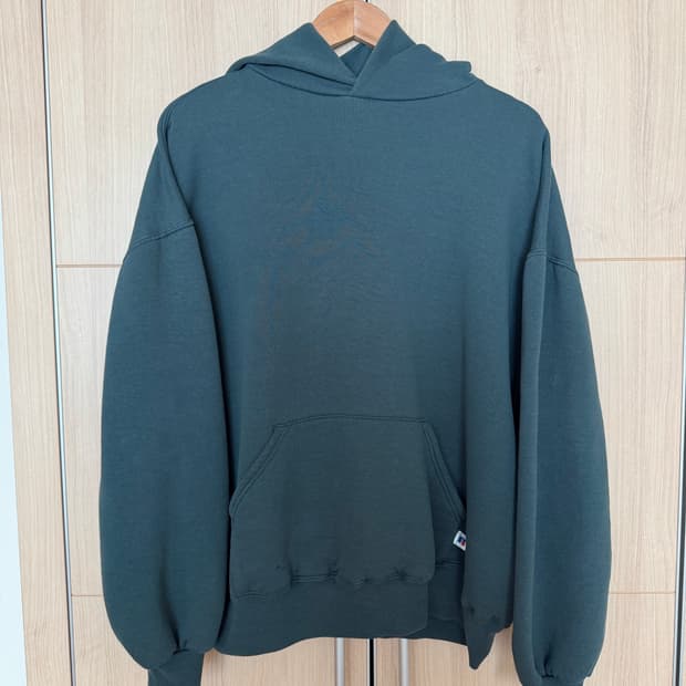 90s 빈티지 러셀 후드 made in usa