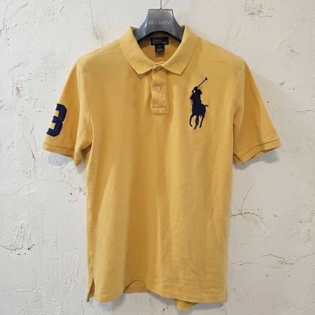폴로 랄프로렌 빅포니 카라티 옐로우 66