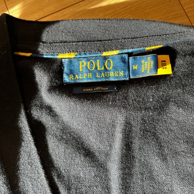 폴로 가디건 네이비 