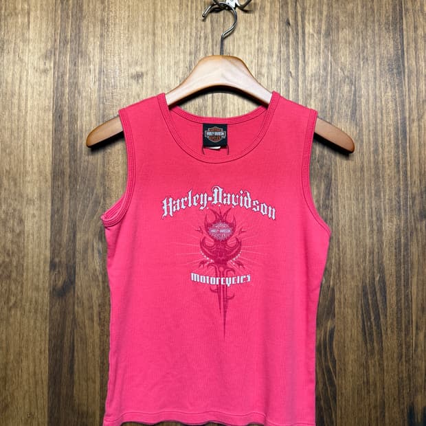 Harley-Davidson printed sleeveless