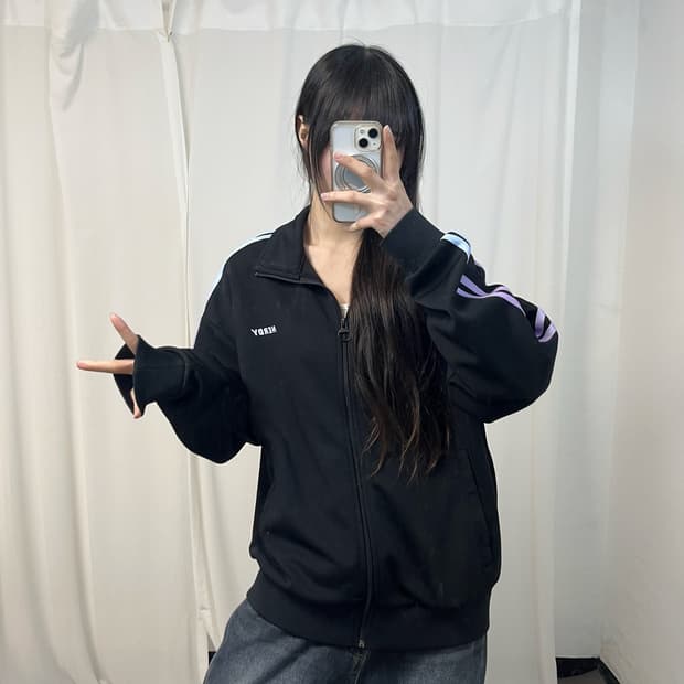 Nerdy Black Gradation Jersey