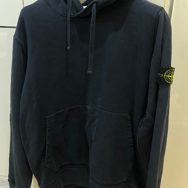 23fw 스톤아일랜드 네이비 후드티 2xl