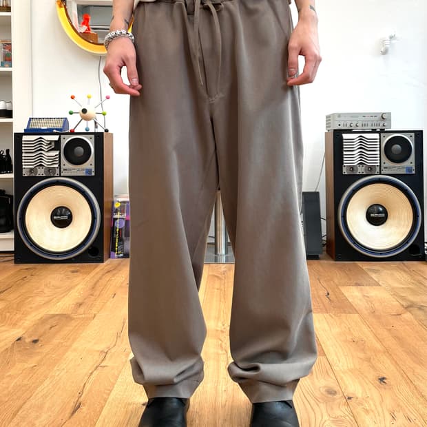 [L] 이세이미야케 루즈핏 드로우 스트링 팬츠