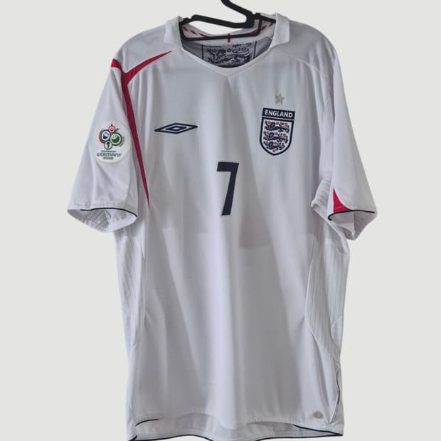 2006월드컵 잉글랜드 국대 베컴 축구유니폼 엄브로