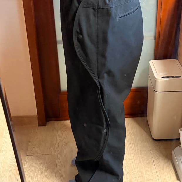 22ss 산산기어 웨이브 블랙 팬츠