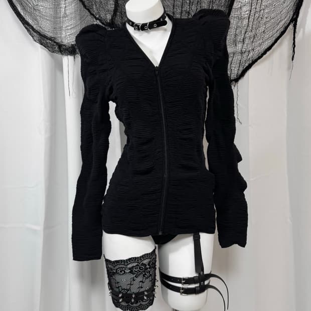 zip up one piece