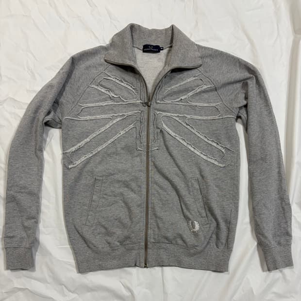 프레드페리/유니언잭 트랙탑/M