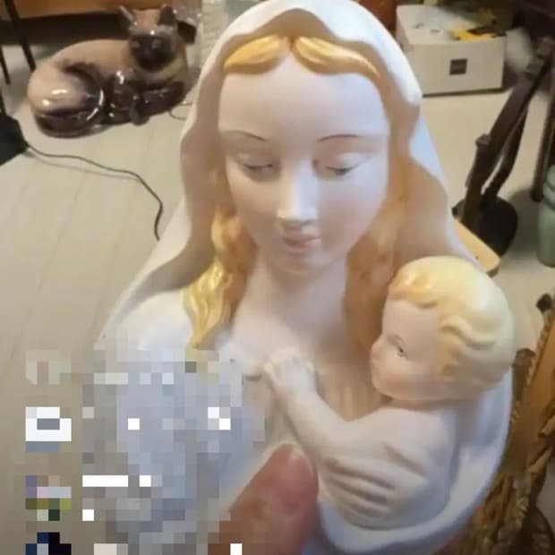 앤틱 빈티지 방꾸 마리아 프레셔스모먼트 피겨린 소품 판매
