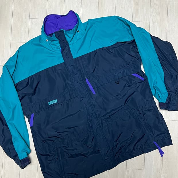 90s 컬럼비아 이클립스 바람막이 사파리점퍼 XL