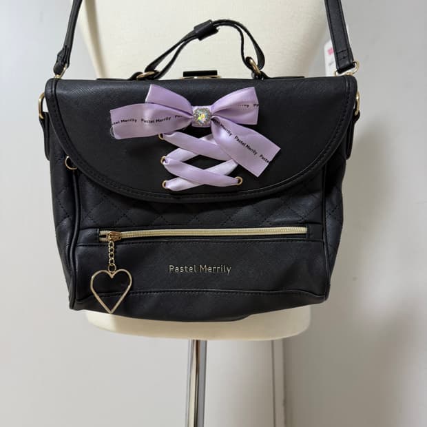 일본 갸루 백팩 크로스백 