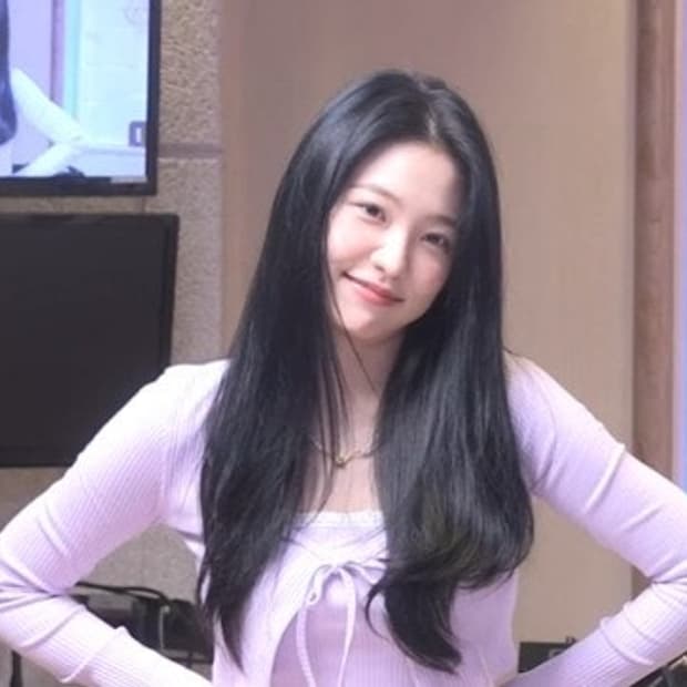 예리착용)에이리웨어 가디건 세트 퍼플 보라