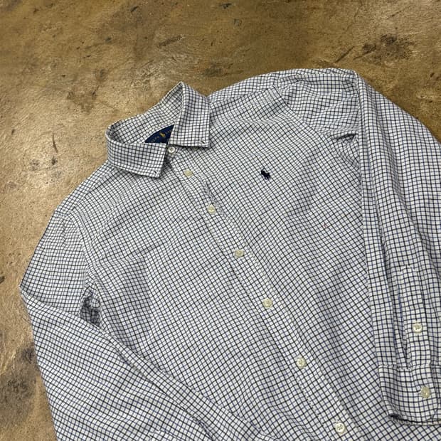 [정품/20] 폴로 랄프로렌 체크 셔츠 남방 b10