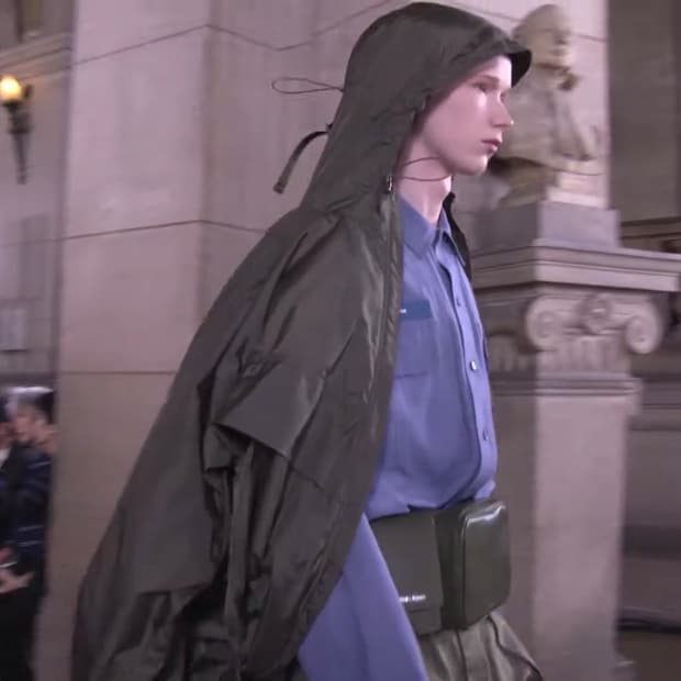 준지 20SS module 모듈 컬렉션 바람막이 48사이즈