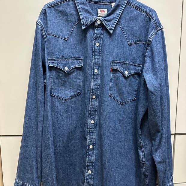 리바이스 바스토우 웨스턴 데님 셔츠 XL