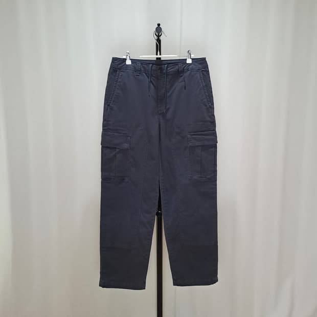 (새제품) 시리즈 25ss 가먼트다잉 카고바지 32 C249